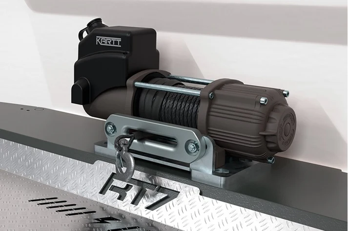 Kartt 4500lbs 12v Electric Winch with Synthetic Rope - Image 7